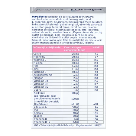 Elevit 1 Kinderwens en zwangerschap, 30 tabletten