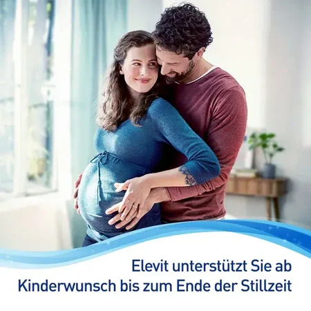 Elevit 2, Multivitaminen voor zwangerschap - 2e en 3e trimester van de zwangerschap, 30 capsules, Bayer