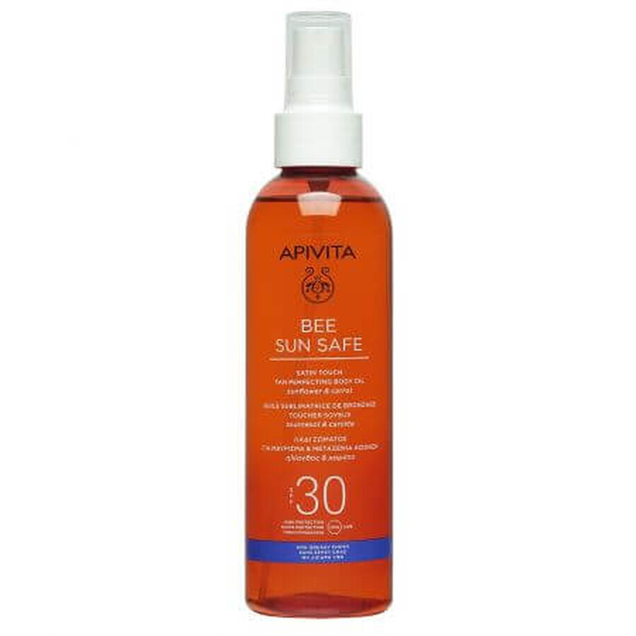 Ulei bronzant SPF30 Bee Sun Safe, 200 ml, Apivita