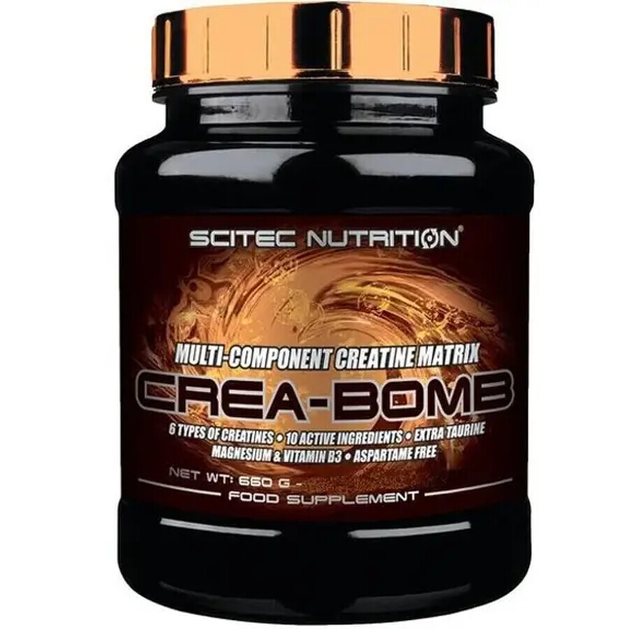 Bombe à la crème, citron rose, 660 gr, Scitec