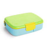 Bento Lunchbox met roestvrij stalen bestek, +18 maanden, Groen, Munchkin