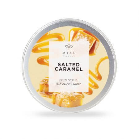 Body scrub, Salted Caramel, 185 ml, Mysu Parfume