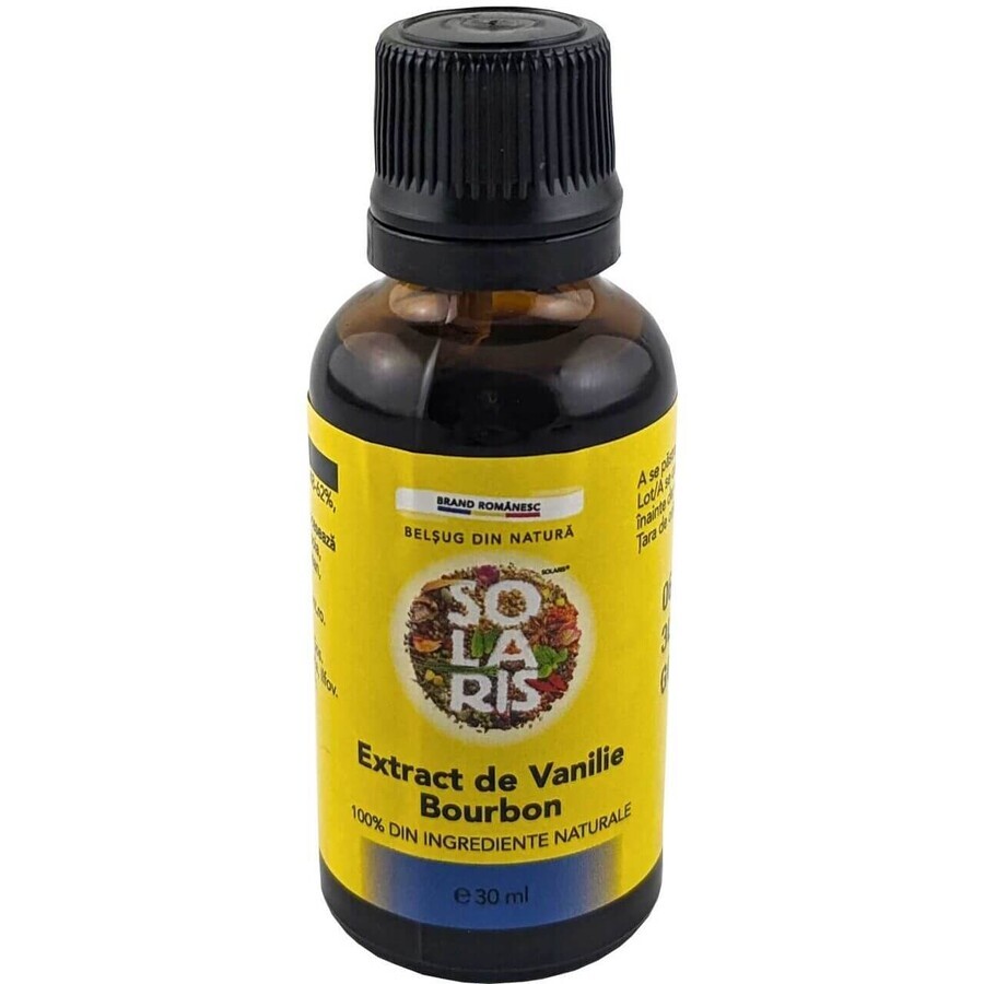 Bourbon vanille-extract, 30 ml, Solaris