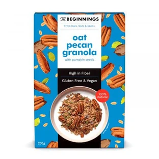 Granola con avena y nueces, 200 g, The Beginnings