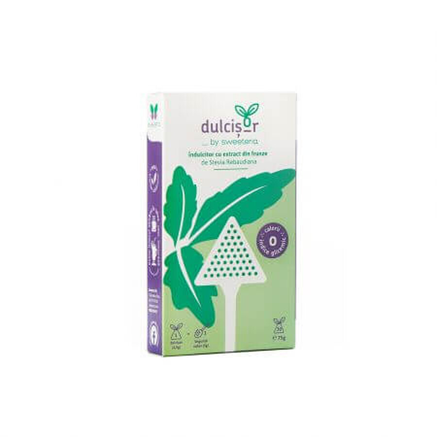 Dulcisor stevia bladextract zoetstof, 30 sachets, Sweeteria