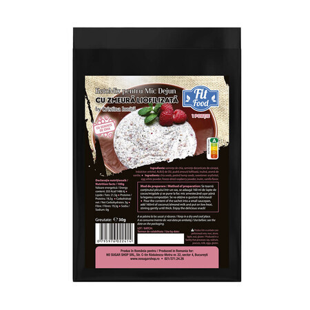 Ketomix Framboise Petit Déjeuner, 30 g, Fit Food