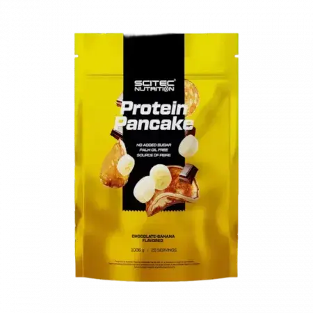 Protein Pancake cu ciocolata si banana, 1036g, Scitec