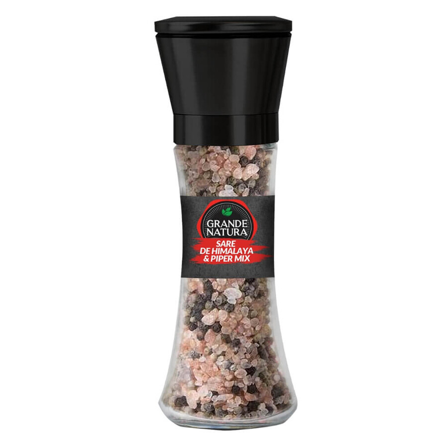 Hymalaya Salt and Piper Mix, 160 g, Grande Natura