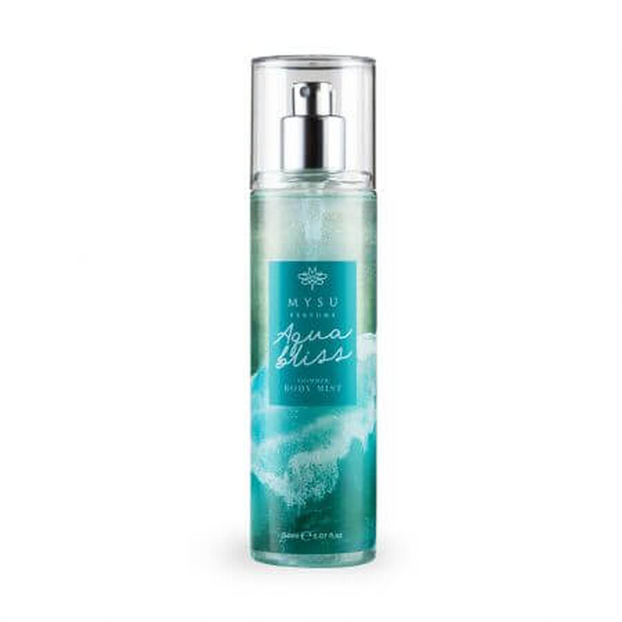 Shimmer Body Spray, Aqua Bliss, 150 ml, Mysu Parfume