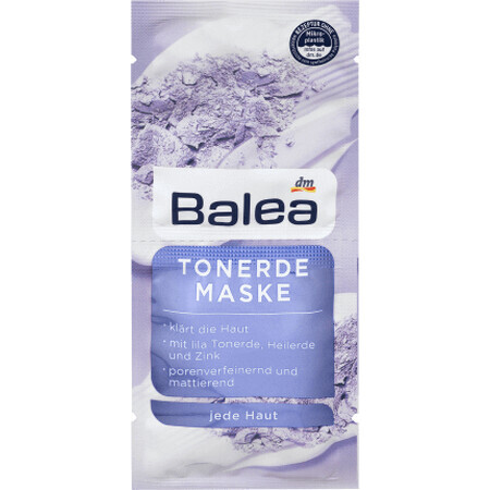 Balea Masque de visage à l'argile, 16 ml