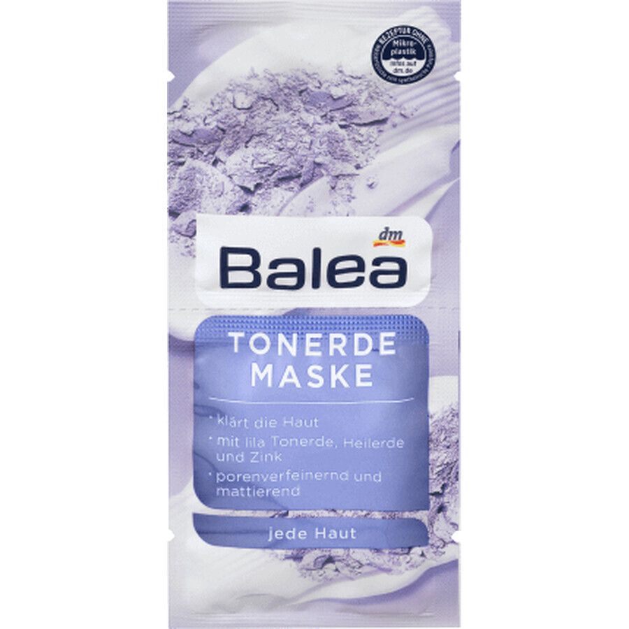 Balea Masque de visage à l'argile, 16 ml