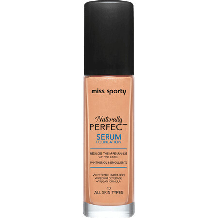 Miss Sporty Naturally Perfect Serum Fondotinta n.10, 1 pz