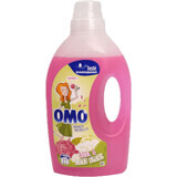 Omo Wasmiddel roos en lila wit 27 wasbeurten, 1350 ml