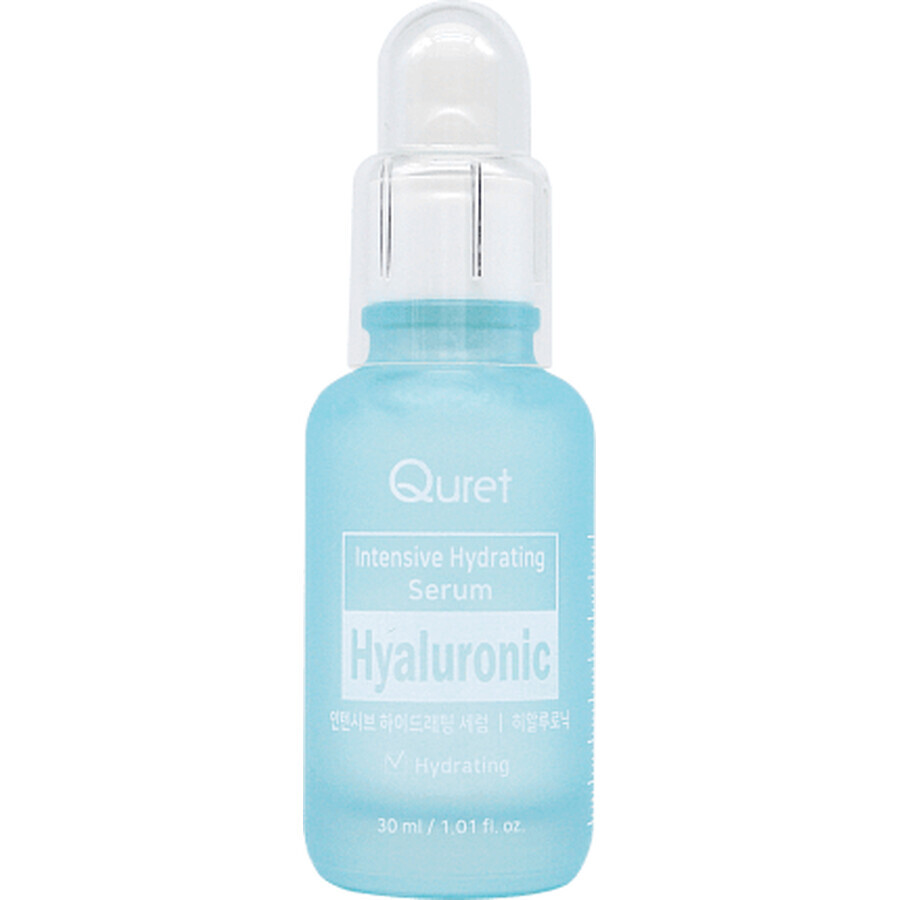 Quret hydraterend gezichtsserum met hyaluronzuur, 30 ml