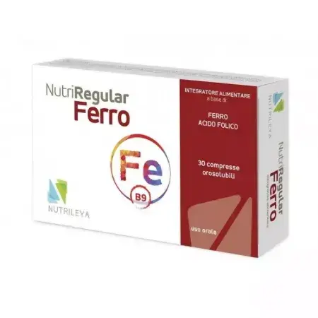 Nutriregular Ferro, 30 comprimate orosolubile, Nutrileya