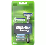 Gillette Sensor3 6-blade razor, 1 piece, P&amp;G