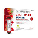 CISTOMAR FORTE per la Lotta alle Infezioni delle Vie Urinarie – 125 ml (5 Fiale) – Prodotto Vegano, Marnys