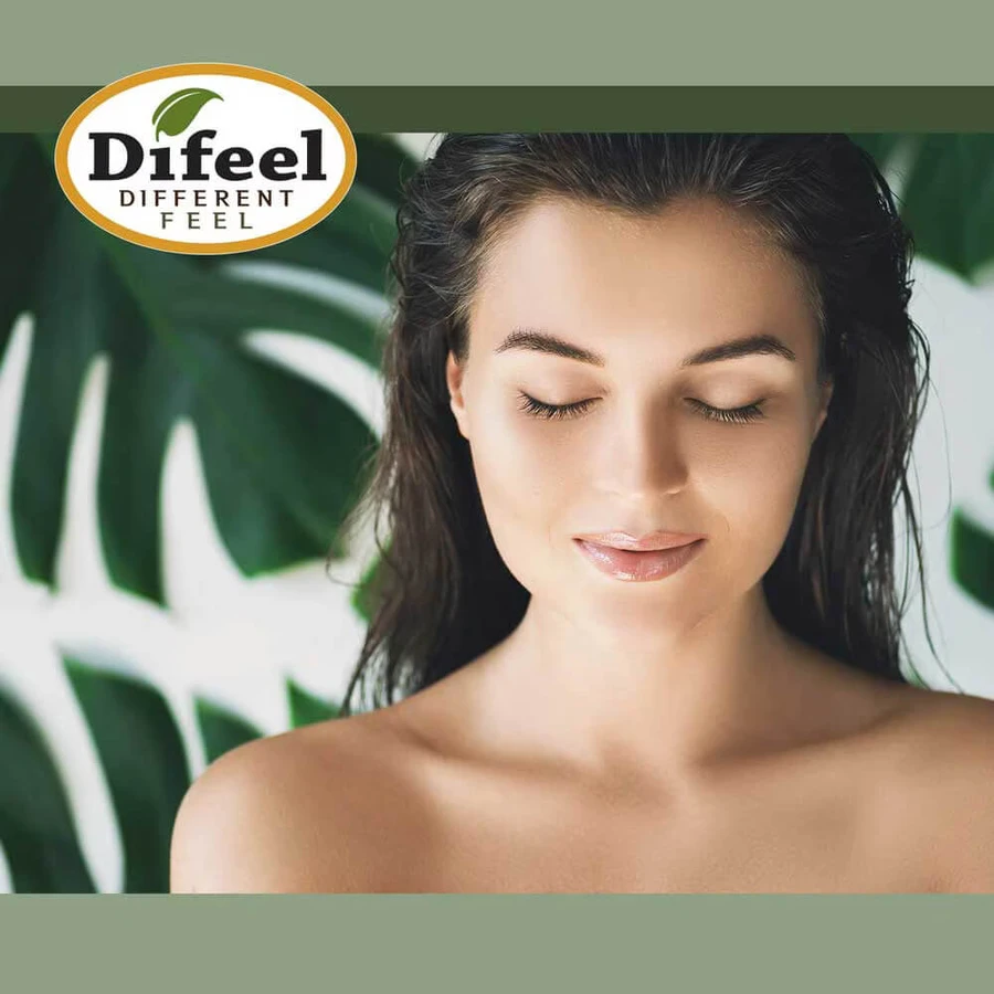 Difeel 99% Natuurlijke Premium Haarbehandelingsolie met Vitamine E, 75 ml