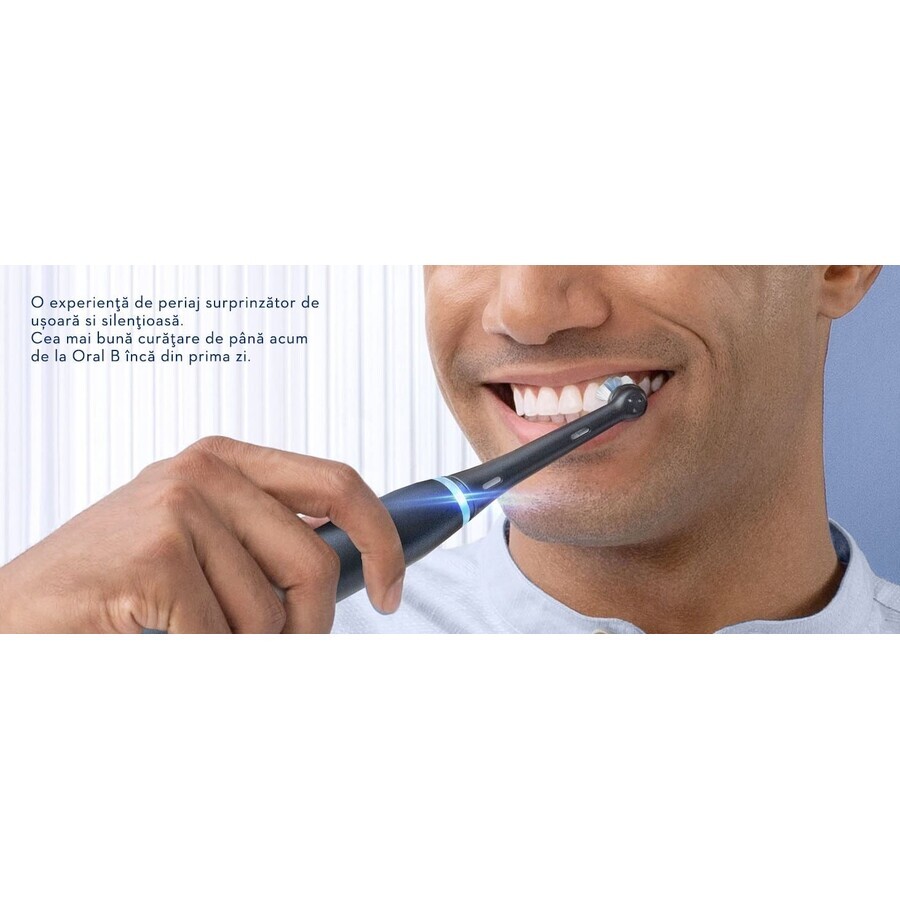 Oral B iO-serie 7 elektrische tandenborstel, zwart 