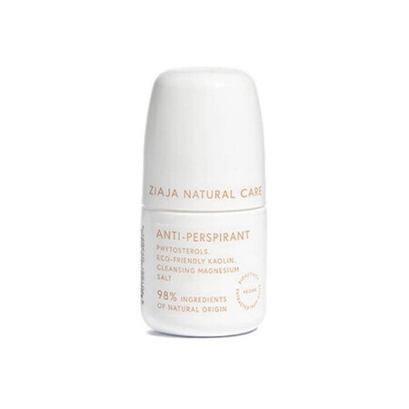 Anti-transpirant roll-on zonder aluminiumzouten Natural Care, 60ml, ZIAJA