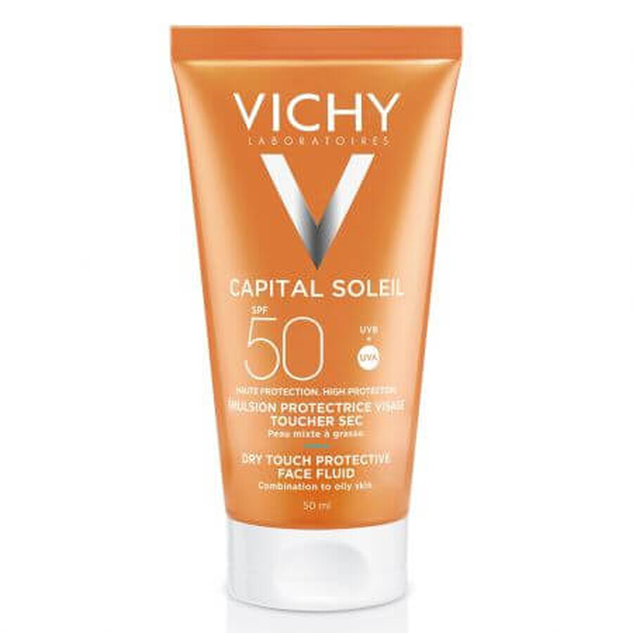 Vichy Capital Soleil Mattifying Face Emulsion Dry touch SPF 50, 50 ml