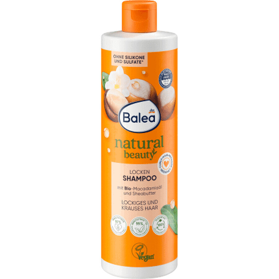 Balea Natural Beauty shampoo for curls, 400 ml