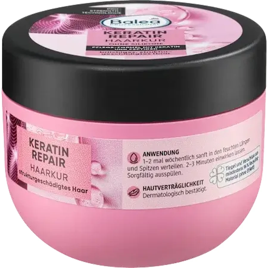 Balea Professional Haarmaske mit Keratin, 300 ml