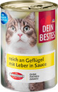 Dein Bestes Wet Kattenvoer Vogel, 415 g