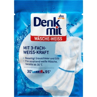 Denkmit Poudre blanchissante pour le linge, 50 g
