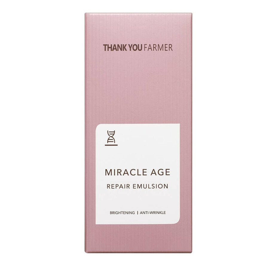 Emulsie reparatoare Miracle Age Repair Emulsion, 130 ml, Thank You Farmer