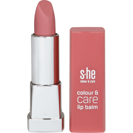 She colour&style Colour & Care Balsam de buze  335/002, 5 g