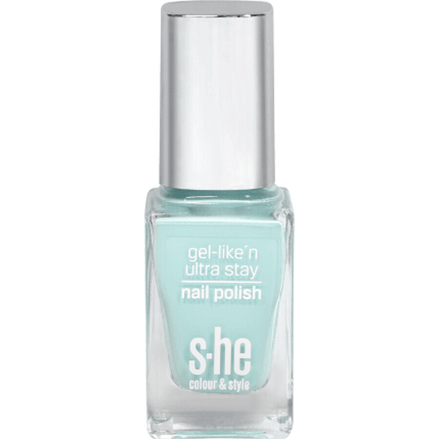 She colour&amp;style Gel-like'n ultra stay nagellak 322/414, 10 ml