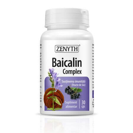 Complesso Baicalin, 30 capsule, Zenyth