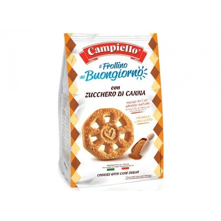 Cane sugar biscuits, 350 gr, Campiello