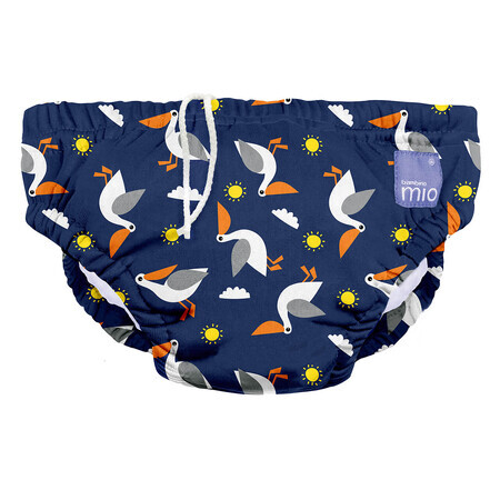 Costume da bagno impermeabile Pelican Pier, taglia XL, 1 pezzo, Bambino Mio