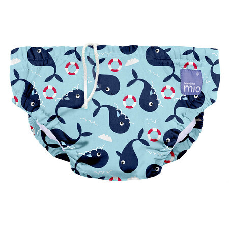 Maillot de bain imperméable Whale Wharf, Taille L, 1 pièce, Bambino Mio