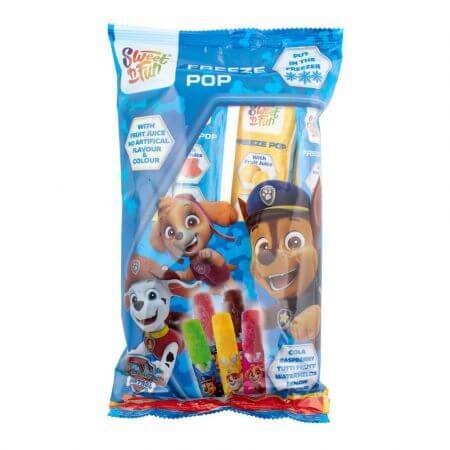 Paw Patrol Freeze Pop ijsjes, 10 stuks, Sweet'n Fun