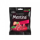 Jellies met munt- en aardbeiensmaak, 80g, Mint