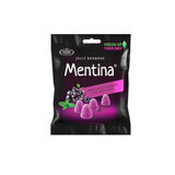 Gelei met munt- en zwartebessensmaak, 80g, Mint