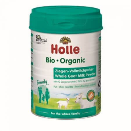 Organic goat milk powder for the whole family, 400 g, Holle