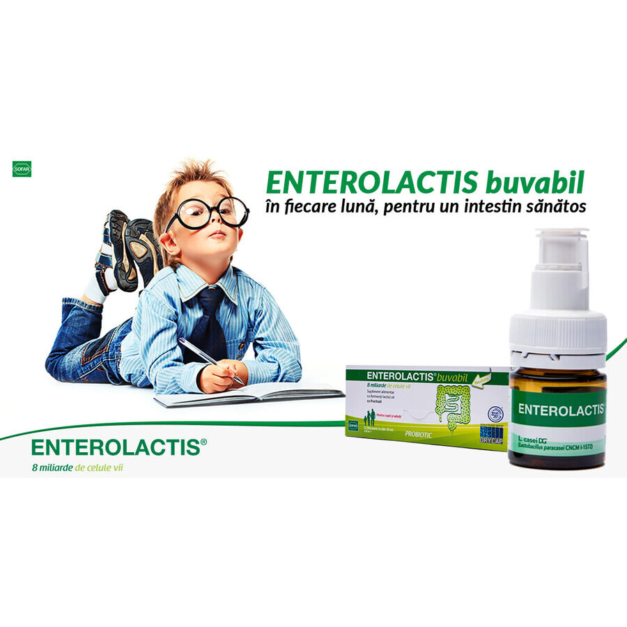 Enterolactis oral, 12 vials, Sofar