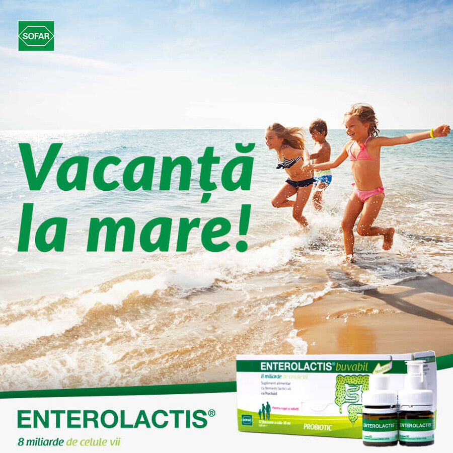 Enterolactis oral, 12 vials, Sofar