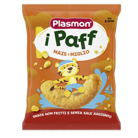 Baby maïs en gierst soesjes, + 8 maanden, 15 g, Plasmon