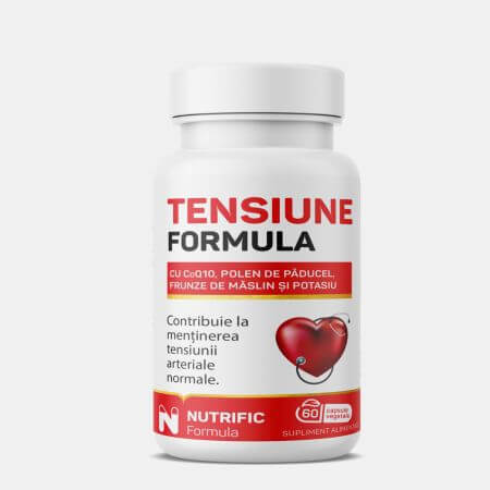 Tension formula with coenzyme Q10, 60 capsules, Nutrific