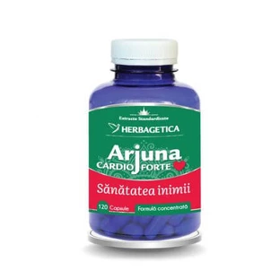 Arjuna Cardio Forte, 120 gélules, Herbagetica