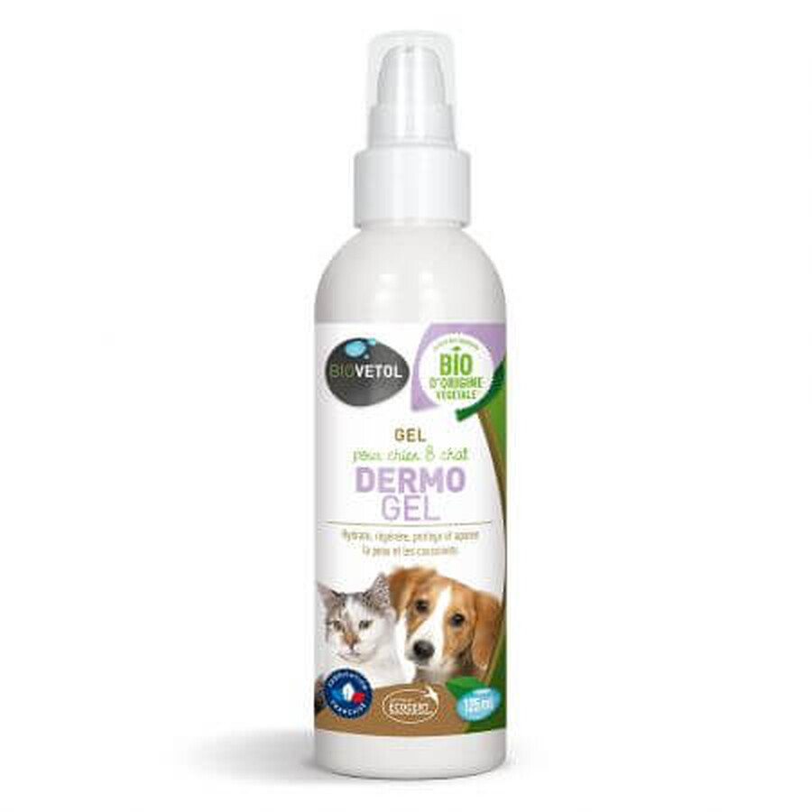 DermoGel Bio voor honden en katten, 125 ml, Biovetol