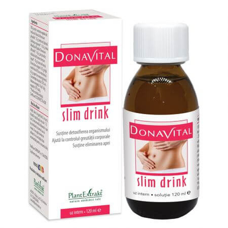 Donavital Slim Drink, 120 ml, Plant Extrakt