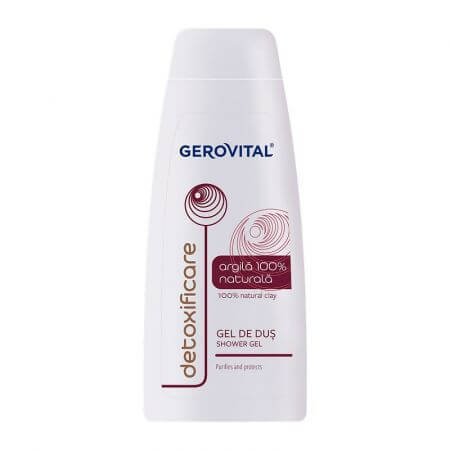 Gel doccia con Argilla, 750 ml, Gerovital