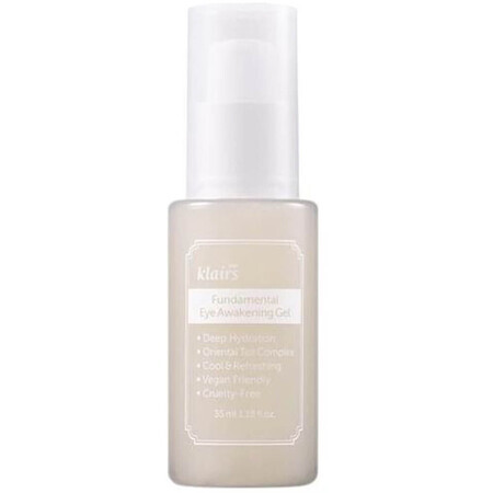 Gel Fundamental Hidratante y Tonificante Contorno de Ojos, 35 ml, Klairs