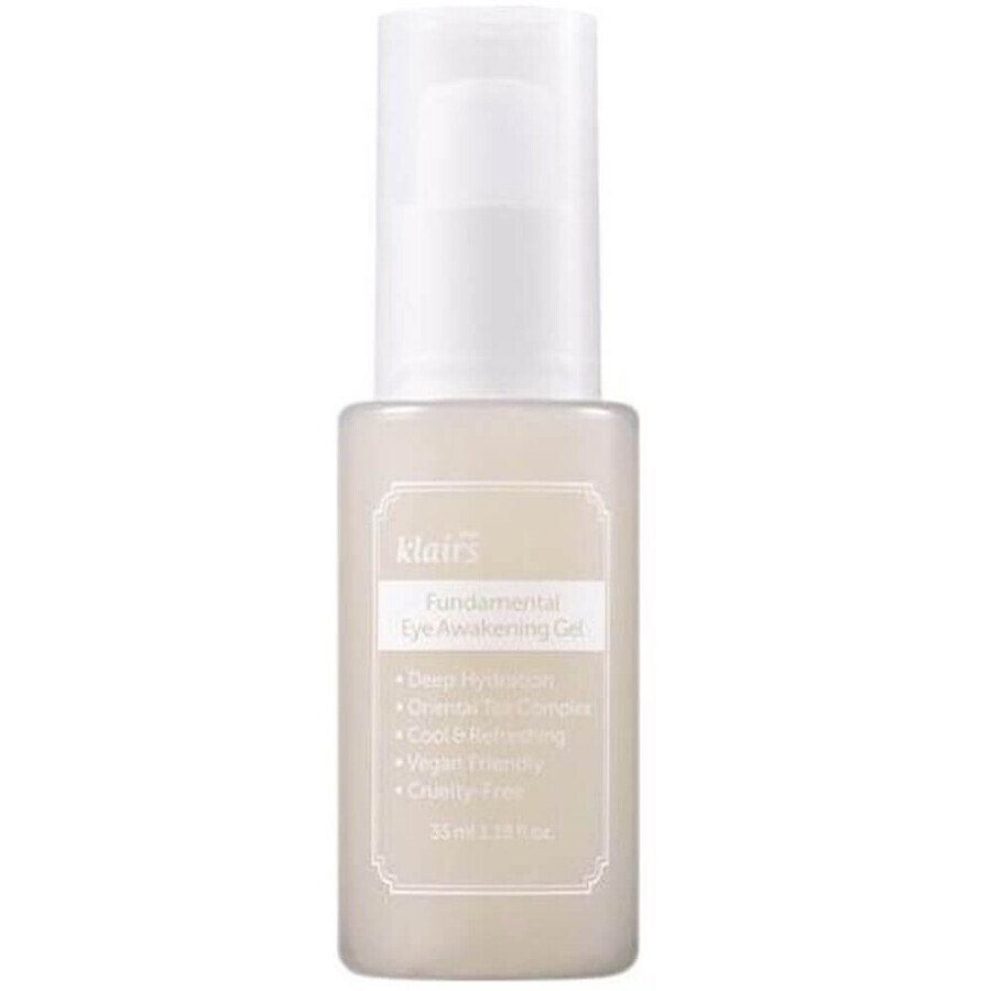 Gel Fundamental Hidratante y Tonificante Contorno de Ojos, 35 ml, Klairs